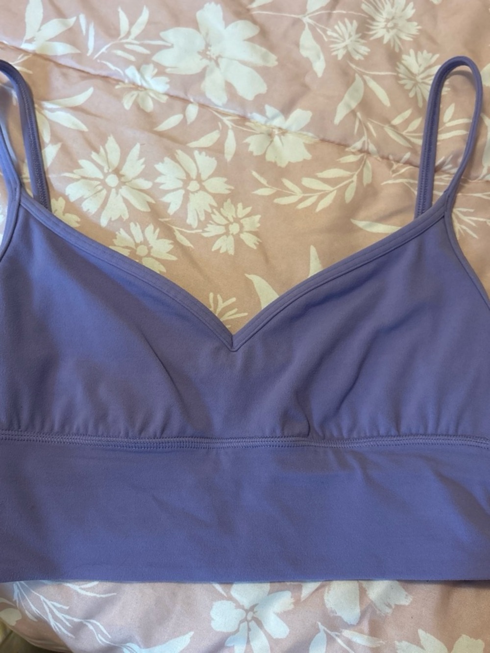 lululemon athletica Lavender V-Neck Bralette